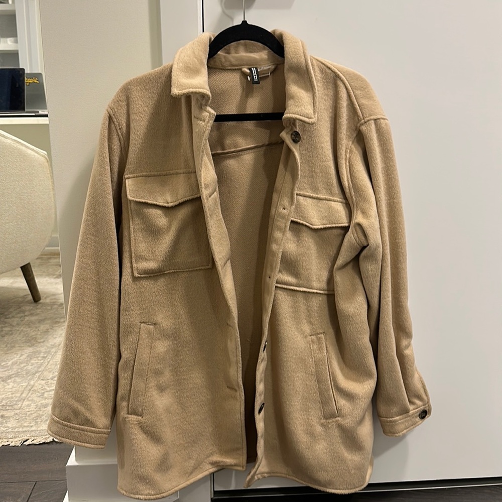 H&M Beige Shacket